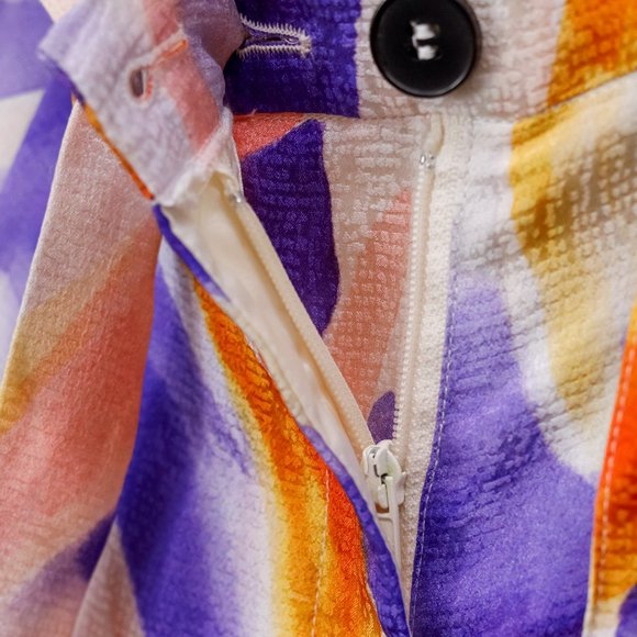 Forte_Forte 6293 Panarea Printed Silk Pant - Picture 11 of 14